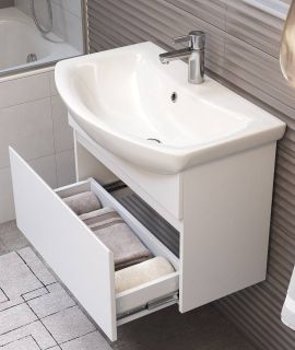 Тумба под раковину подвесная Vigo Wing tp.WIN.BAL.60.1Y 60 см белый