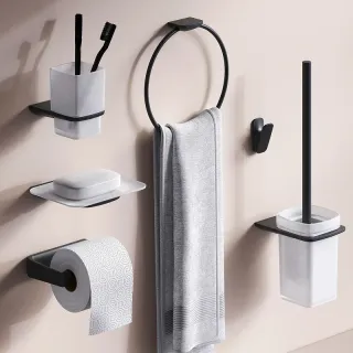 Набор аксессуаров для ванной AM.PM Inspire V2.0 AK50D1206B черный