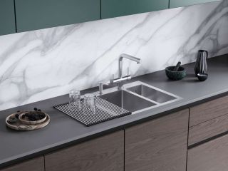 Смеситель для кухни Omoikiri Takamatsu S BN хром