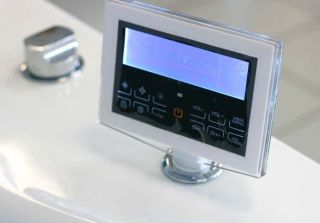 Акриловая ванна Gemy с гидромассажем 185см G9088 O