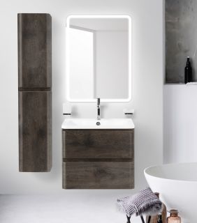 Шкаф подвесной BelBagno ALBANO-1600-2A-SC-RNG-P Rovere Nature Grigio