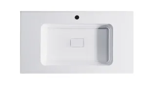 Тумба с раковиной Astra-Form Альфа 3060007ncss3005-b80g+04010008 90 см зелёный матовый