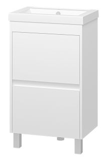 Напольная тумба под раковину Misty Алиса 50см белый