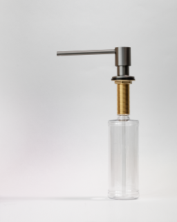 Дозатор для кухонной мойки AltroBagno Flusso 080501 Ni никель