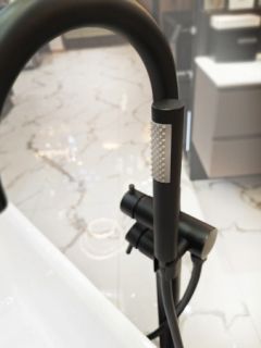 Смеситель для ванны AltroBagno Metropoli 020202 NeOp черный матовый