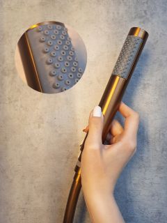 Душевая система с термостатом AltroBagno Unione 040410 RaSp матовая медь