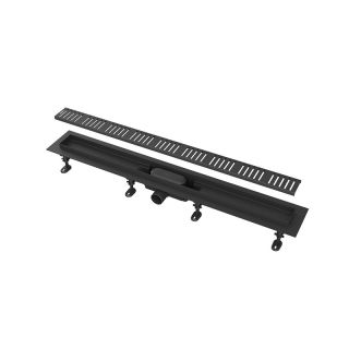 Душевой лоток Kerama Marazzi APZ10BLACK-750KM 75 см smart с перфорированной решёткой