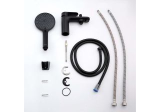 Смеситель на борт ванны Aquatek Ника AQ1844MB черный