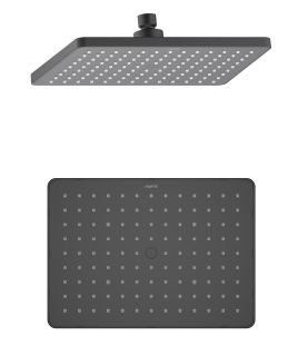 Верхний душ Aquatek AQ2087MB 26см чёрный матовый