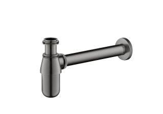 Сифон для раковины Aquatek AQ6014BGM оружейная сталь