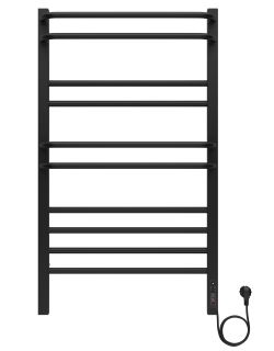 Электрический полотенцесушитель Aquatek Бетта AQ EL KRC1090BL П10 50x90см чёрный муар