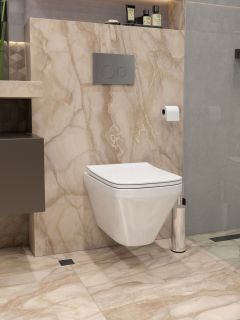 Унитаз подвесной Maretti Katrina безободковый с микролифтом, KA10PBM20-844, белый