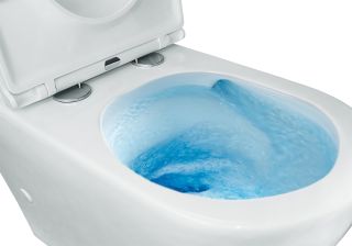 Унитаз-компакт Azario Grado AZ-2141 UQ1 665х380х845 напольный, смыв «Торнадо», безободковый, с бачком и сидением микролифт