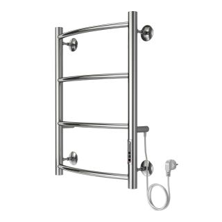 Полотенцесушитель электрический AZARIO VERONA AZ04846 400/600 4 секции, тен справа, хром