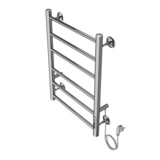 Полотенцесушитель электрический AZARIO MILAN AZ90846 400/600 6 секций, диммер справа, хром