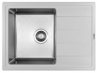 Кухонная мойка Florentina Комби 650 жасмин