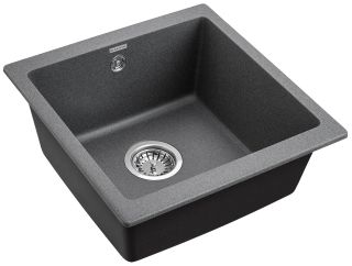Мойка кухонная Paulmark Gera PM104546-DG графит