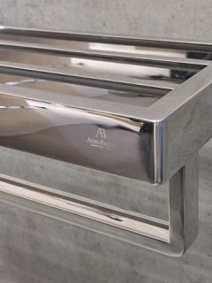 Полка с полотенцедержателем AltroBagno Aperto 081504 Cr