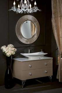 Зеркало Boheme с подсветкой Shine серебро 528-SL light