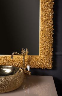 Зеркало Boheme Rose золото 539