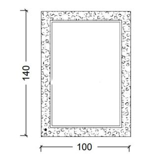 Зеркало Boheme Rose серебро 540