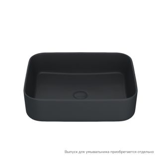 Раковина IDDIS Bridge 50см чёрный матовый BRIBM05i27