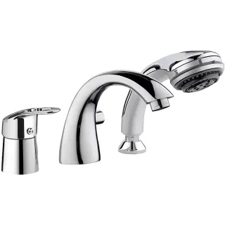 Смеситель на борт ванны Frap H05 F1105 хром