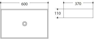 Раковина Art&Max 60см белый AM-78570B-60