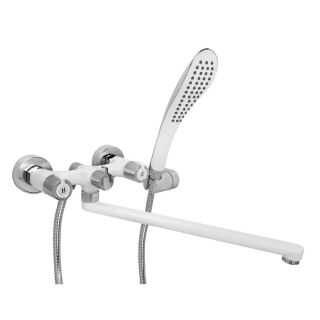 Смеситель для ванны Gappo G2249 белый/хром