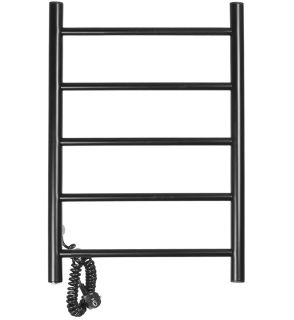 Полотенцесушитель электрический Domoterm Аврора DMT 109-5 50x71 EK L чёрный