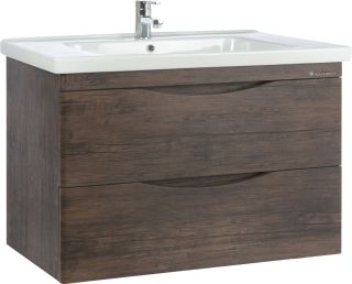 Тумба под раковину Bellezza Санриса 80см орех 00000010188