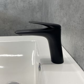 Смеситель для раковины Comforty чёрный матовый FC074A-CMT