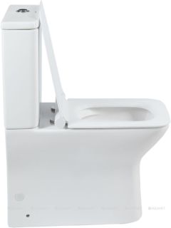 Унитаз-компакт Aquanet Rimless Cube-C CL-12248B 210759 белый