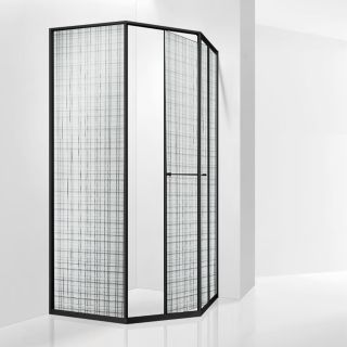 Душевой уголок RGW SV-82B "R" 33328200-244R 100x100 см чёрный