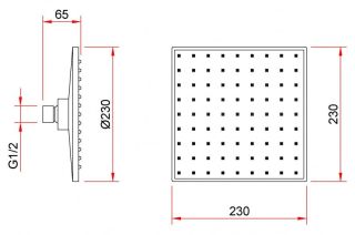 Душевой комплект Berges Ventas 2S хром 073001