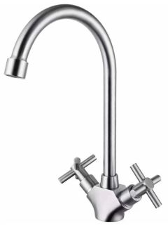 Смеситель для кухни Haiba HB49808 сталь