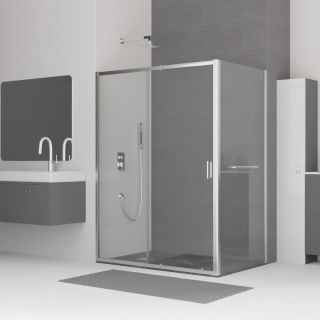 Душевой уголок RGW CL-48-1 (CL-14 + Z-060-1) 320948106-011 160x100см хром