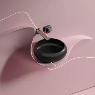 Раковина Ceramica Nova Element CN6050MB 36см чёрный матовый