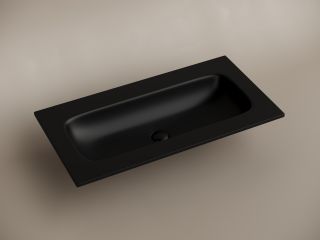 Раковина Ceramicanova Grace CN7019MBwx 90 см чёрный матовый