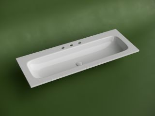 Раковина Ceramicanova Grace CN7024 120 см белый