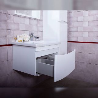 Тумба под раковину Бриклаер Вега 4627125414053 60 см белый