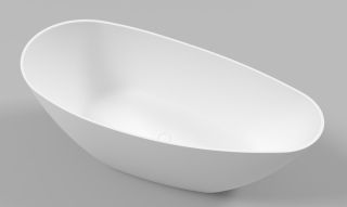 Ванна из искусственного камня Whitecross Spinel A 0209.150070.200 150x70см белый матовый