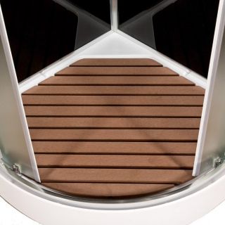 Душевая кабина Deto B01S BLACK 100х100х220 см