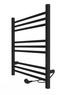 Полотенцесушитель электрический Indigo Line Trinity LСLTE60-50BRR 60x50 см чёрный муар