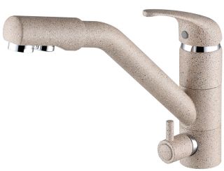 Смеситель для кухни Paulmark Hessen He213017-302 песок