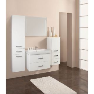 Тумба под раковину Акватон Америна 80см белый 1A137701AM010