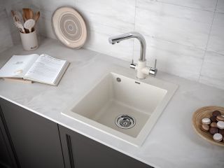 Мойка кухонная Paulmark Kante PM104249-BE бежевый