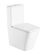 Унитаз-компакт DQ Berlin DT1437016 безободковый белый