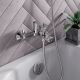 Смеситель для ванны с душем Stworki Хельсинки HFHS10000 хром