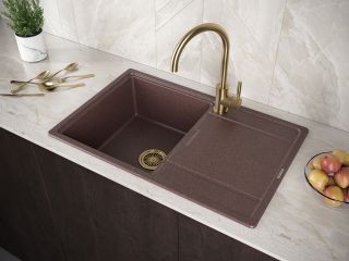 Мойка кухонная Paulmark Flugen PM217850-CO кофе
